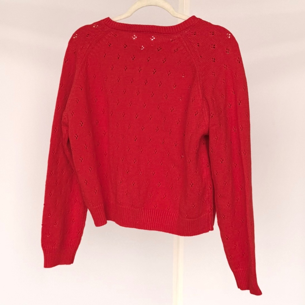 Things Between Pointelle Cardigan - Picture 6 of 6
